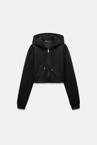 Sweat court interlock - Noir