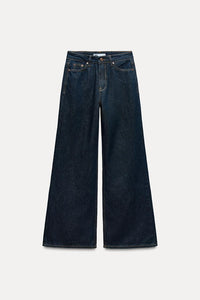 Jean z1975 à coupe large et taille haute - Bleu nuit