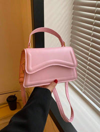 Mini sac carré léger - Rose bonbon