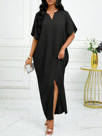 Robe caftan - Noir