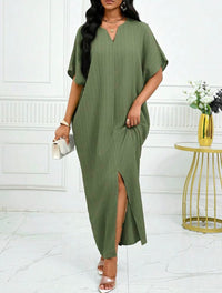 Robe caftan - Vert menthe