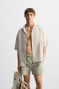 MAILLOT DE BAIN COURT SEERSUCKER