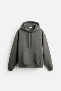 Sweat à capuche - Kaki foncé