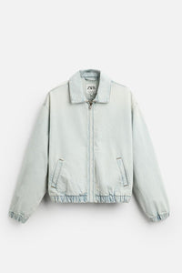 Veste en jean surteint