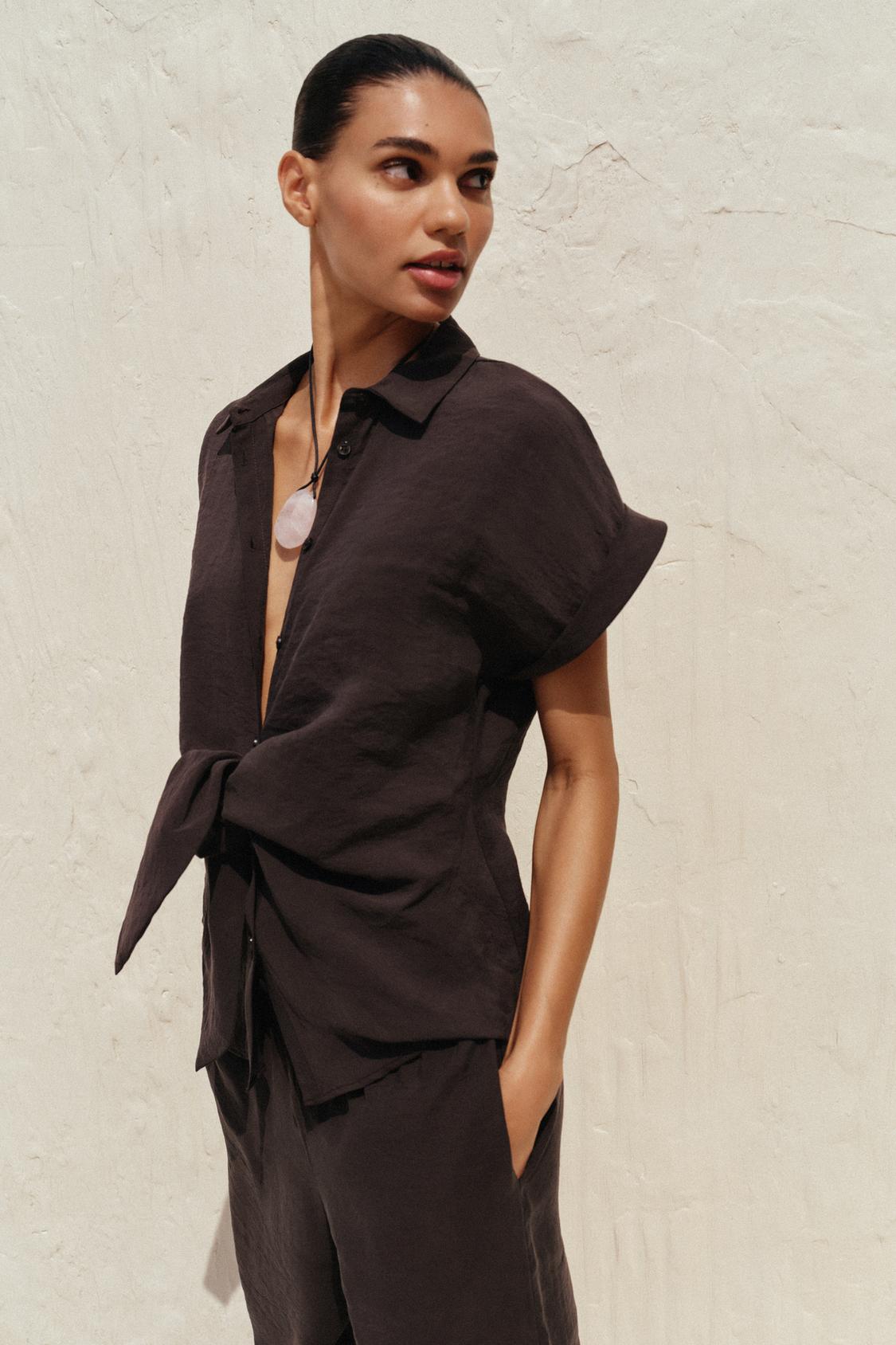 CHEMISE NOEUD AVANT
