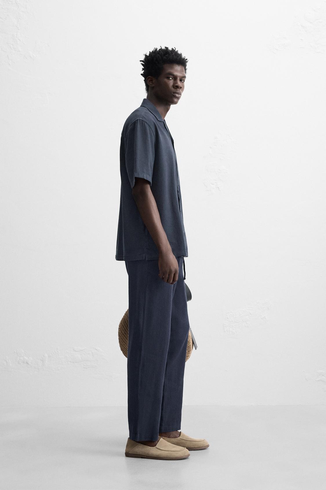 PANTALON AVEC LIN
