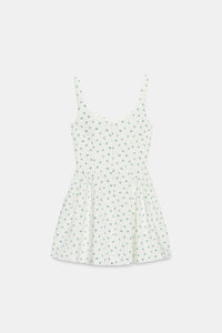 ROBE COURTE À IMPRIMÉ FLEURI