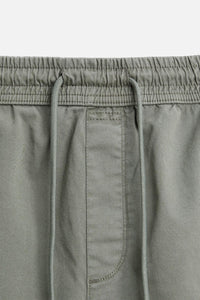 PANTALON DÉLAVÉ AVEC TAILLE JOGGING