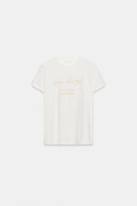 T-SHIRT INSCRIPTION MANCHES COURTES