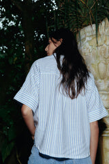 CHEMISE COURTE EN LIN