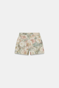 SHORT Z1975 TAILLE MI-HAUTE À IMPRIMÉ FLEURI