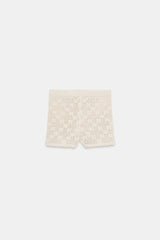 SHORT EN MAILLE POINTELLE