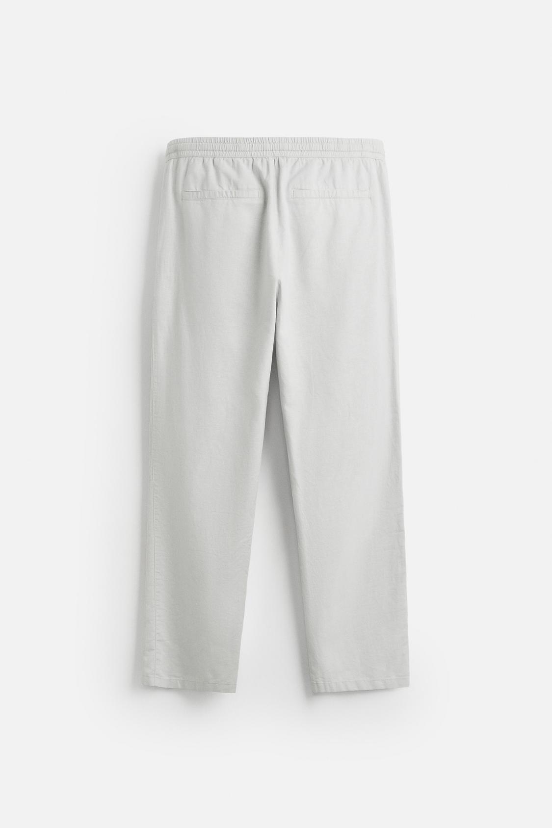 PANTALON RELAXED FIT COTON - LIN