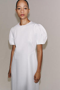 ROBE MI-LONGUE AVEC LIN ZW COLLECTION