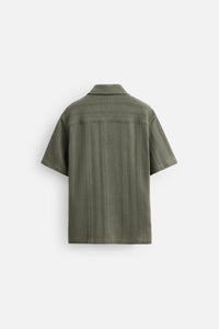 CHEMISE STRUCTURÉE JACQUARD