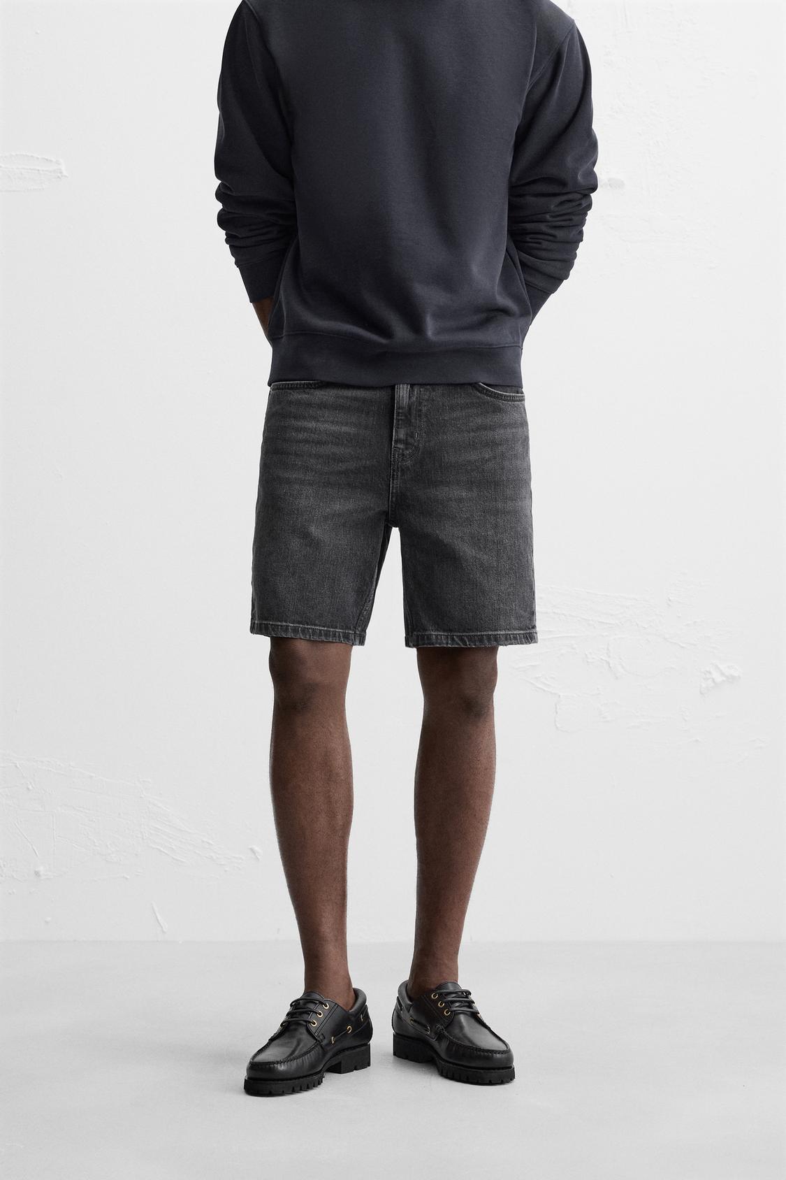 SHORT EN DENIM COUPE CLASSIQUE