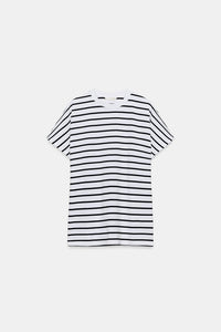 T-SHIRT A MANCHES TOMBANTES