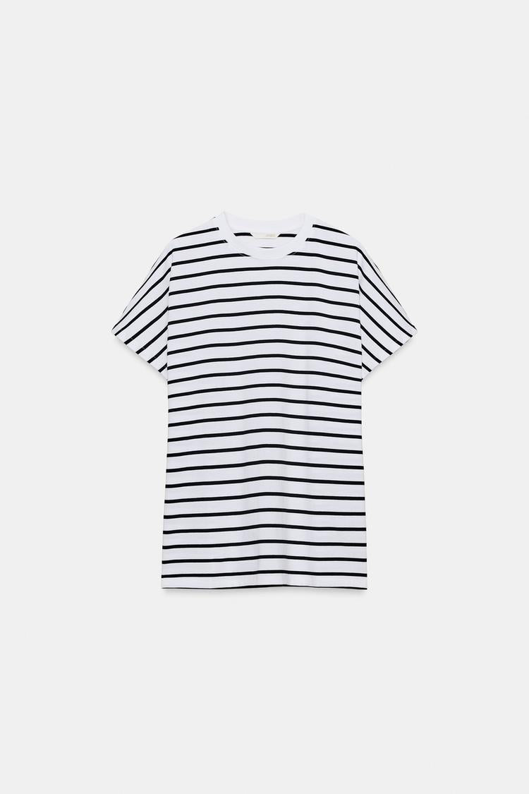T-SHIRT A MANCHES TOMBANTES