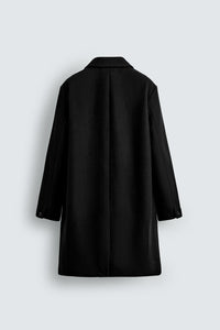 MANTEAU REGULAR FIT AVEC LAINE