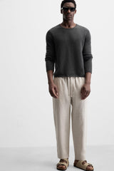 PANTALON 100% LIN