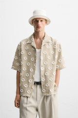 CHEMISE JACQUARD TEXTURÉ