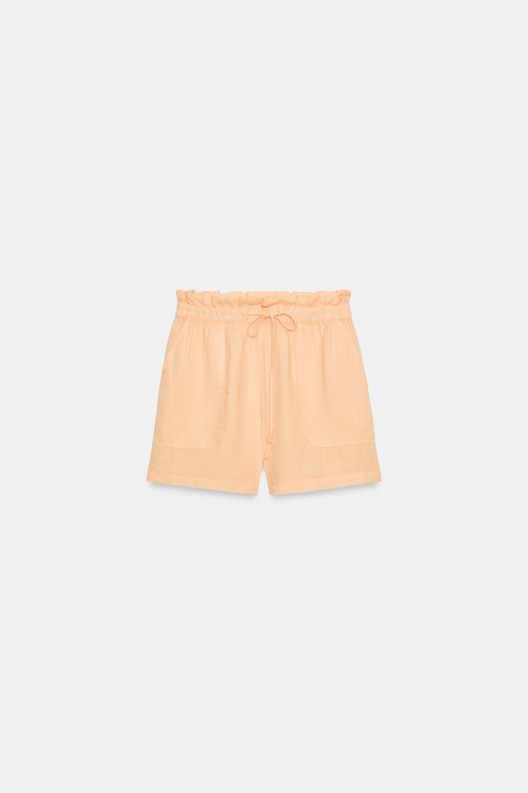 SHORT 100% LIN ZW COLLECTION