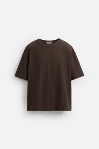 T-SHIRT RELAXED FIT STRUCTURÉ