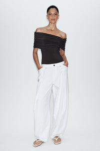 BODY ASYMÉTRIQUE À PLIS