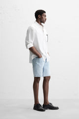 SHORT EN DENIM COUPE CLASSIQUE