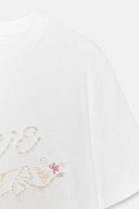 T-SHIRT BRODERIES ET INSCRIPTION