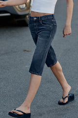 JEANS TRF CAPRI TAILLE NORMALE
