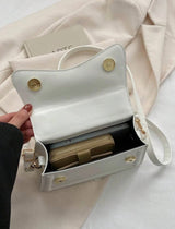 Mini sac carré léger - Blanc