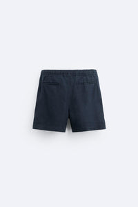Short en Lin - Bleu Marine