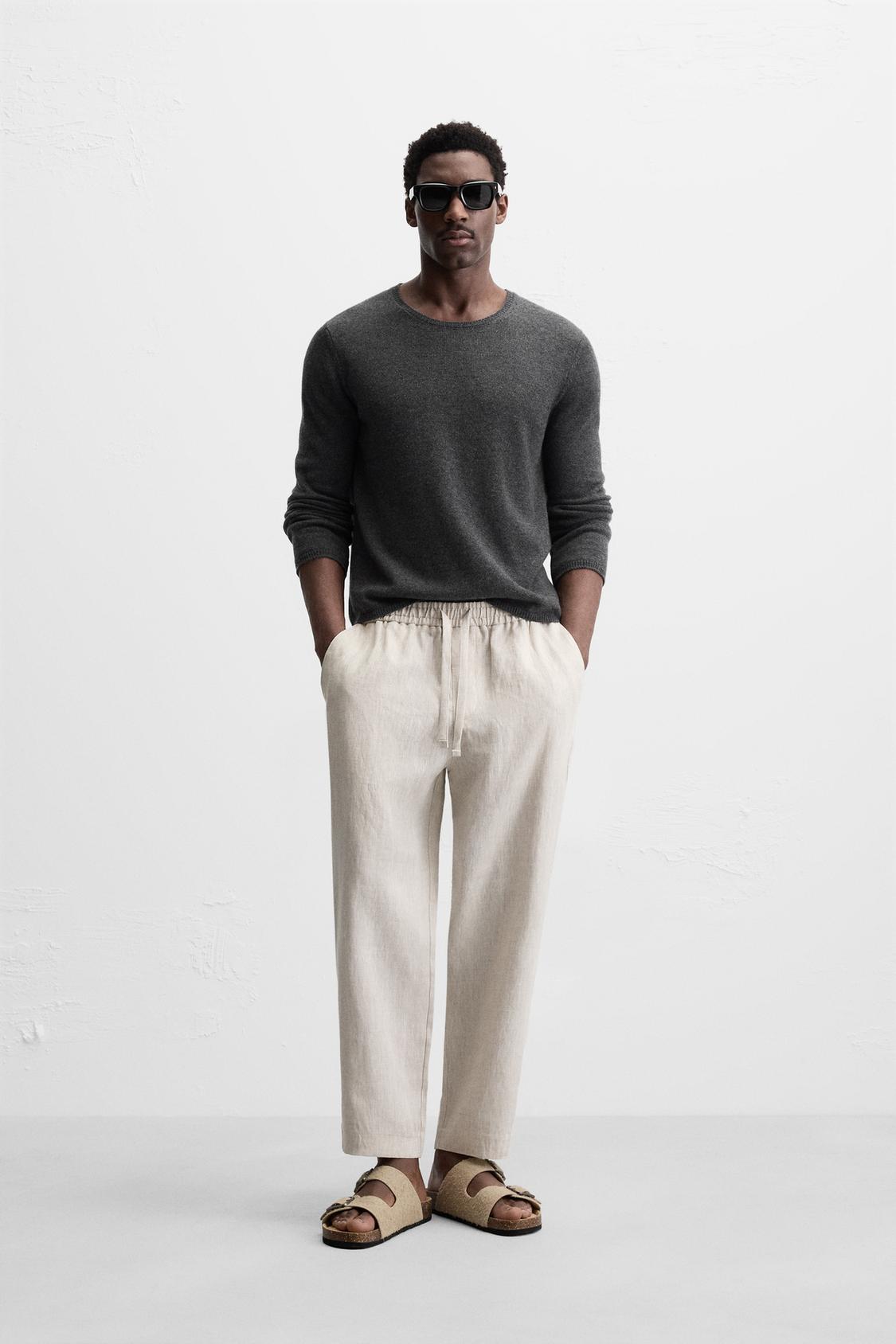 PANTALON 100% LIN