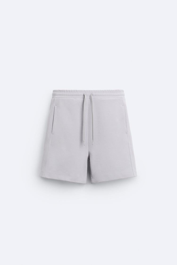 Short de Jogging - Argent