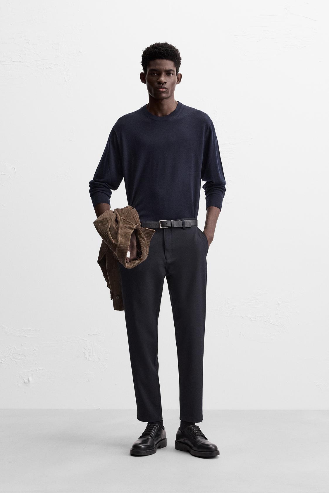 PANTALON À TEXTURE CONFORT