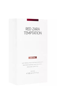 RED ZARA TEMPTATION NECTAR PARFUM 80ML
