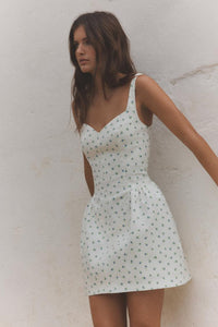 ROBE COURTE À IMPRIMÉ FLEURI