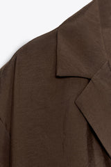 CHEMISE FLUIDE POCHE