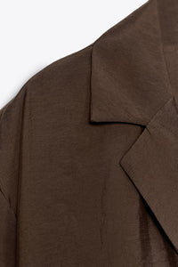 CHEMISE FLUIDE POCHE
