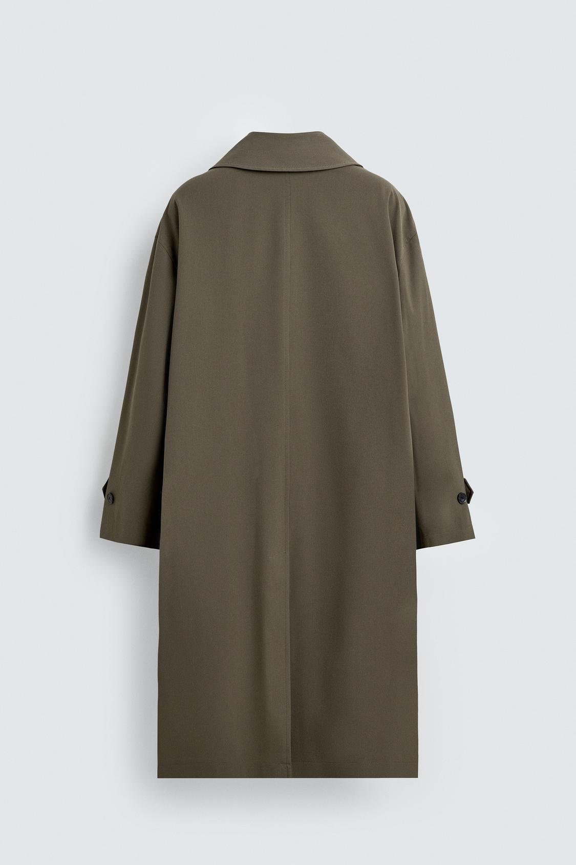 TRENCH FLUIDE COUPE OVERSIZE