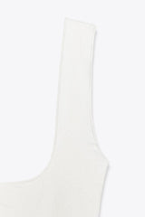 ROBE DECOLLETÉ CARRÉ STRETCH