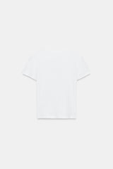 T-SHIRT MANCHES COURTES ET INSCRIPTION