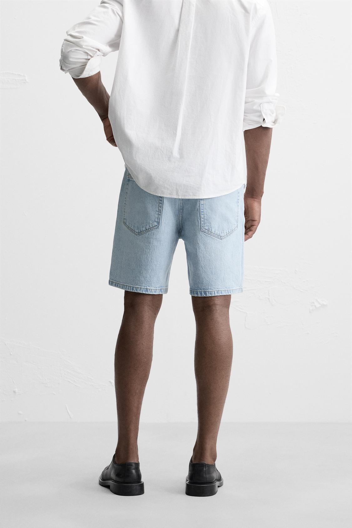 SHORT EN DENIM COUPE CLASSIQUE