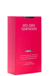 RED ZARA TEMPTATION WINTER EDP 80ML