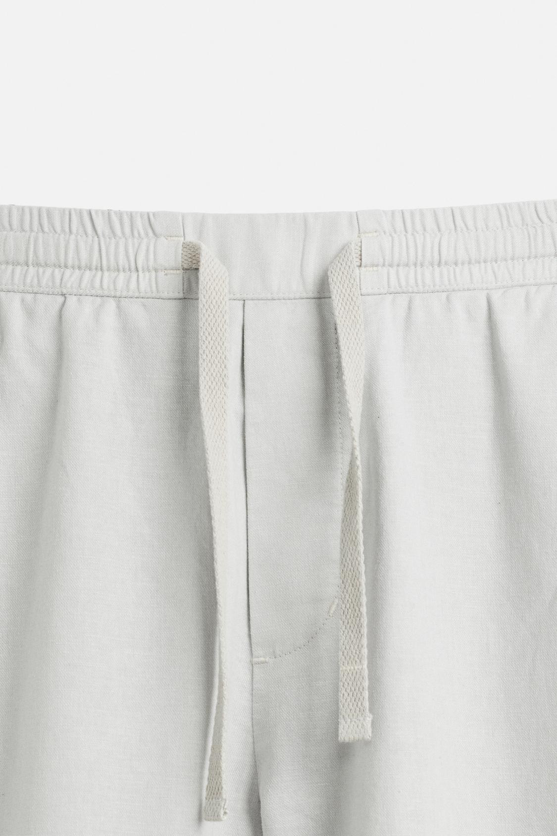 PANTALON RELAXED FIT COTON - LIN