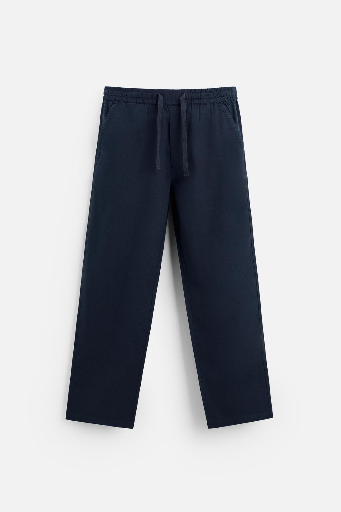 PANTALON RELAXED FIT COTON - LIN