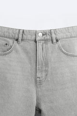 Short en Jean - Noir