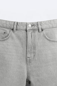 Short en Jean - Noir