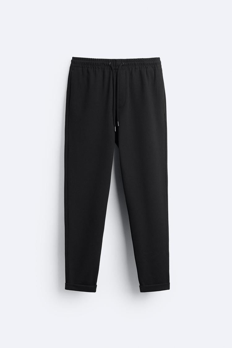 Pantalon style jogging - Noir